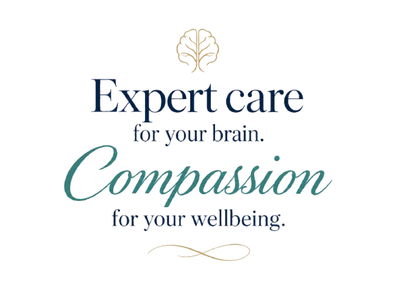 Expert care for your brain. Compassion for your wellbeing.