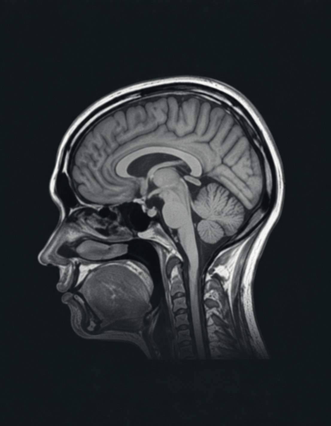 Brain MRI illustration